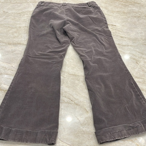 VINTAGE Y2K Banana Republic Corduroy Flare Pants | Greige | Size 14‎ - Picture 8 of 15